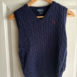 Polo Ralph Lauren vest size S blue